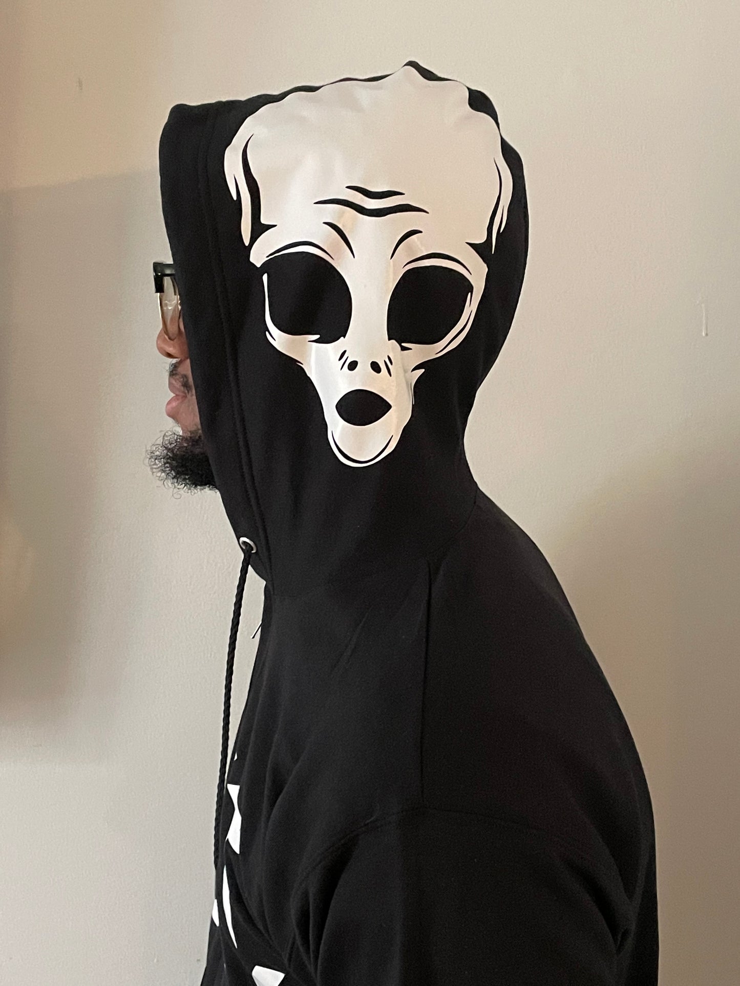 Alien Signature Zip Up Hoodies